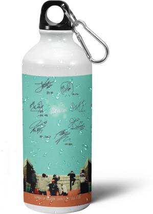 Morons BTS Signs Blue Sippers For Girls & Kids 600 ml Bottle
