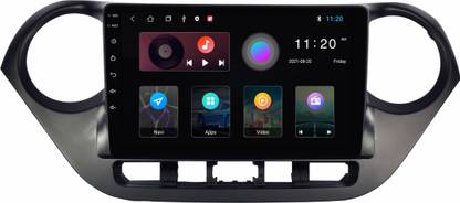 DBASE 9 Inches Advanced Android 10 System for Hyundai i10Grand with 2GB/16GB RAM & ROM Car Stereo