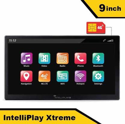 Trak N Tell IntelliPlay Xtreme 9" Car Infotainment Head Unit With 4G Sim Car Stereo