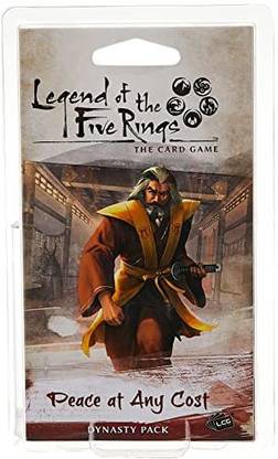 Fantasy Flight Games Legend of The Five Rings: The Card Game Peace at Any Cost Dynasty Pack
