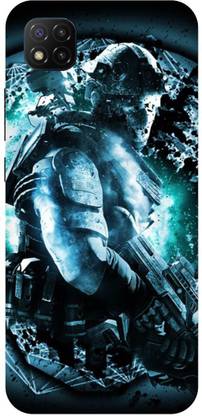 Zaplab Back Cover for POCO C3, MZB07QAIN, Call Of Duty Of Printed Back Cover