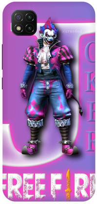 Zaplab Back Cover for POCO C3, MZB07QAIN, Free Fire Games Printed Back Cover