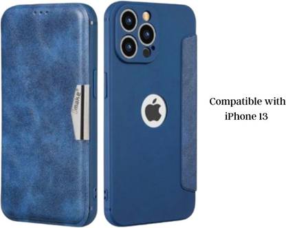 Imake Flip Cover for Apple iPhone 13