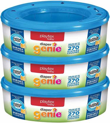 Playtex Diaper Genie II Refill (Pack of 3) Diaper Disposal Bin