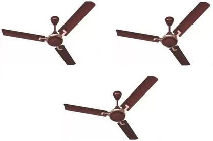 BAJAJ Sabse Tezz Deco 1200mm WineRed CF with 2 Year Warranty Energy Saving 1200 mm Ceiling Fan
