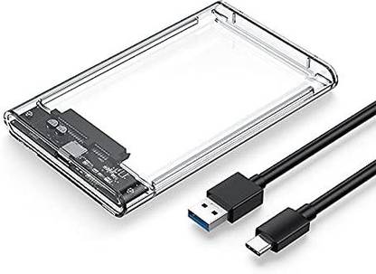 ULTRABYTES Type-C SATA to USB 3.0 External Hard Drive Enclosure 2.5 inch Hard Drive Enclosure