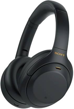 [For ICICI Credit Card Emi] SONY WH-1000XM4 Bluetooth Headset  (Black, On the Ear)
