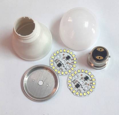 CKE LED BULB RAW MATERIAL WITH 9 W DOB PCB AND PLASTIC HOUSING ETC WITHOUT LED Driver