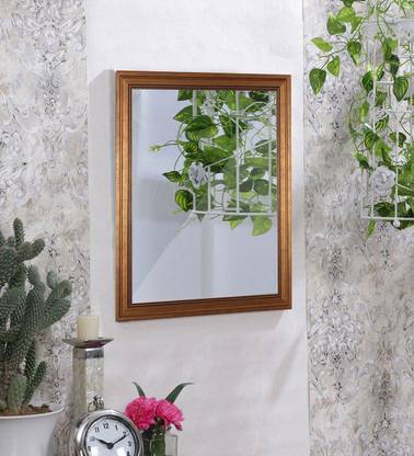 Painting Mantra Copper Warnish Decorative Mirror