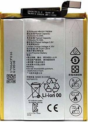 Zoronic Mobile Battery For  Huawei Mate S / HB436178EBW / CRR-UL00, CRR-L09, CRR-UL20