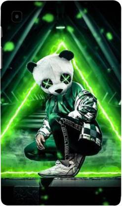 Mclaxa Green Panda, Samsung Galaxy Tab A7 Lte Hypercharge Matte Back Skin Mobile Skin