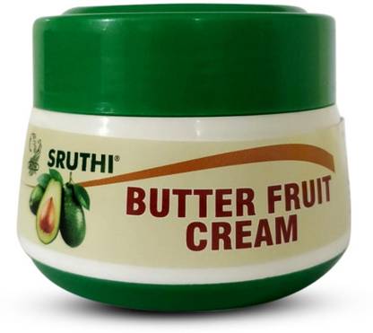 SRUTHI HERBAL LABORATORIES Butter Fruit Cream Moisturize Face & Body for Dry, Sensitive Skin For Unisex 50g