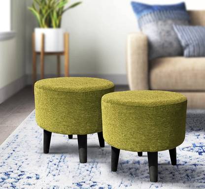Homeaccex Solid Wood Standard Ottoman