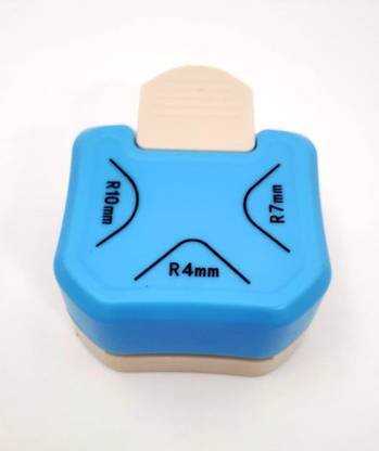 3A Featuretail 3 in 1 Paper Corner Rounder, Corner Punches for Paper Crafts for Scrapbooking Plastic Grip Guillotine Paper Cutter