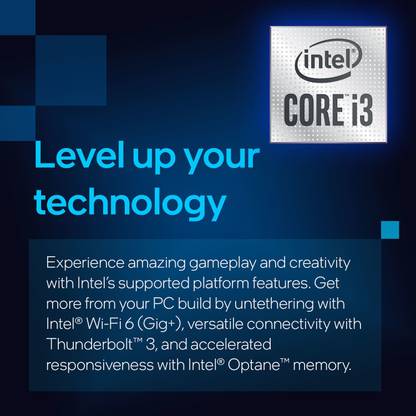 Intel i3-10105 4.4 GHz Upto 4.4 GHz LGA 1200 Socket 4 Cores 8 Threads Desktop Processor