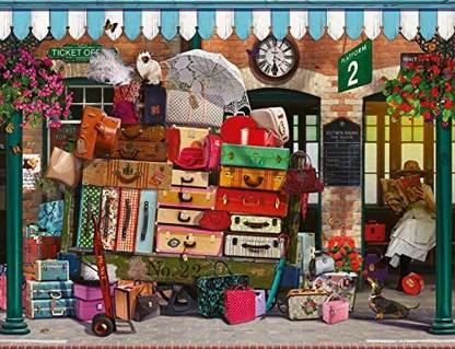 RAVENSBURGER Traveling Light 2000 Piece Jigsaw Puzzle, Every Piece is Unique