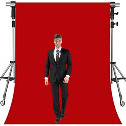 FANILIT 5X5 ft. Red Screen Background Backdrop for Photo Videos YouTube Reflector Reflector
