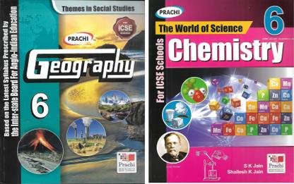 The World Of Science -Chemistry +Themes In Social Studies -Geography (Pack Of 2) (Class -6)
