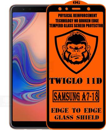 TWIGLO Edge To Edge Tempered Glass for SAMSUNG A7-18