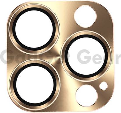 Gadget Gear Tempered Glass Guard for iPhone 13 Pro/Pro Max Camera Lens Protector GOLD