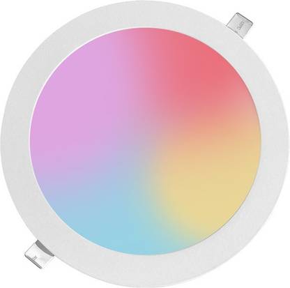 Phlipton WiFi 18W RGBW+CCT Round Panel Smart Light Ceiling Lamp