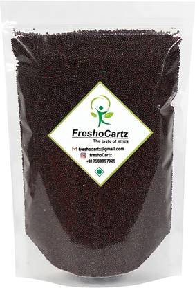 FreshoCartz Black Mustard Seeds Small | Whole Rai Black | Kali Sarso | Indian Spice (1kg)