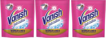 Vanish OXI ACTION ALL IN ONE COLOR SAFE (PACK OF 3 ) Stain Remover