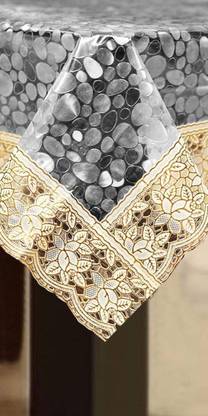 HIPLI PVC 6 Seater Self Design Table Cover