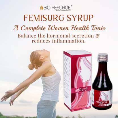 Bio Resurge Femisurg Syrup for Balancing Hormonal & Reduce Inflammation
