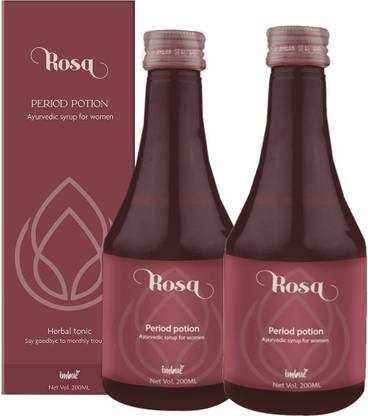 imbue Rosa Period Potion | Herbal syrup for healthy uterus - 200ml (Pack of 2)