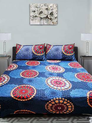 150 TC Microfiber Double Printed Bedsheet
