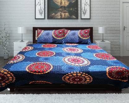 150 TC Microfiber Double Printed Bedsheet