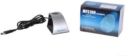MANTRA SOFTECH MFS100V54 with RD Service & OTG Cable Time & Attendance, Payment Device