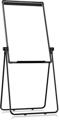 Lifekrafts Dry Erase Easel Board with Stand and Flipchart Holder, Height Adjustable and 360° Rotation Design, Portable Double-Sided Board for Office, Home Tuition and Restaurant, etc... White board