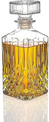 ARTEN Glass European Lid Jug Pitcher Rum perfume Bourbon Liquor Champagne Alcohol Decanter