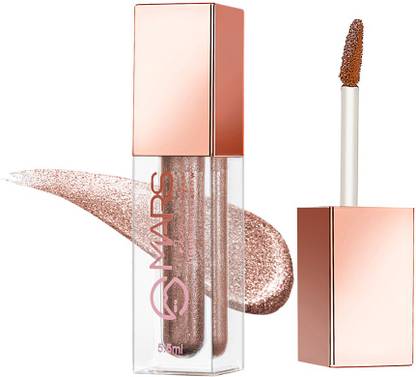 MARS Water Proof Smudge Proof Shimmer Glitter Liquid Eyeshadow-ES01-03(Brown, 5.5ml) 5.5 g