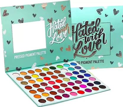 jaisium Crazy Girl 63 COLOR PRESSED PIGMENT EYESHADOW PALETTE 69.5 g