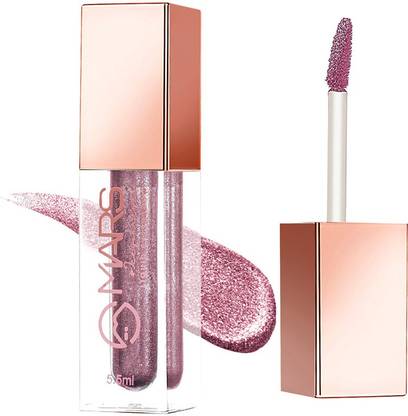 MARS Water Proof Smudge Proof Shimmer Glitter Liquid Eyeshadow-ES01-04(Pink, 5.5ml) 5.5 g