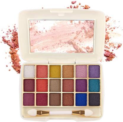MARS 18 Color Eye Velvety Eyeshadow-EP03-03 (Multicolor, 12g) 12 g