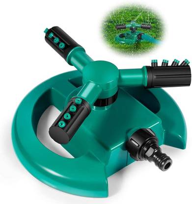 zelovi Sprinkler, Large Area Coverage Water Sprinklers for Lawns and Gardens Decorative Showpiece  -  16 cm