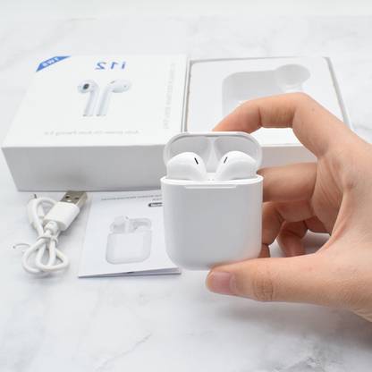 BRICKFIRE Tws I12 Headphone Wireless Earphones With charging case B43 Bluetooth