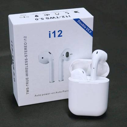 TEXOVICT TWS i12 Bluetooth Wireless Earphone Touch Sensor hesadset TV56 Bluetooth