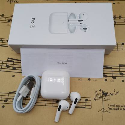 VibeX Touch Control Pro5 Earbuds for Mobile Phone-7UJ Bluetooth