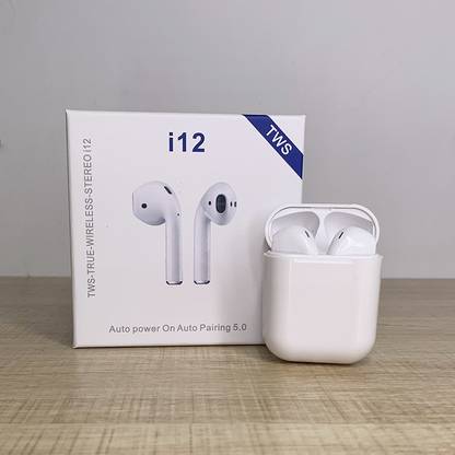 CRISPLN Tws I12 Headphone Wireless Earphones With charging case B36 Bluetooth