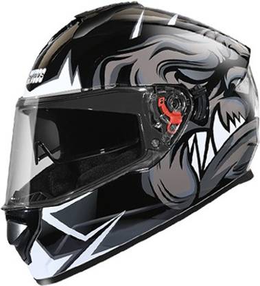 STUDDS DRIFTER D1 N4 BLACK GREY XL 60CM Motorbike Helmet
