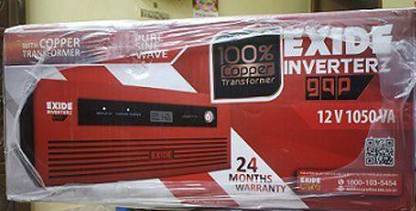 EXIDE GQP 1050 1050VA Pure Sine Wave Inverter