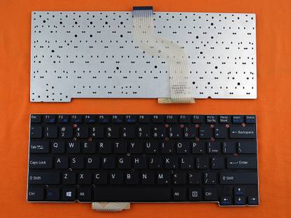 SellZone Keyboard For Sony Vaio SVT13 Internal Laptop-size Laptop Keyboard Compatible with Desktop, Laptop, Mac