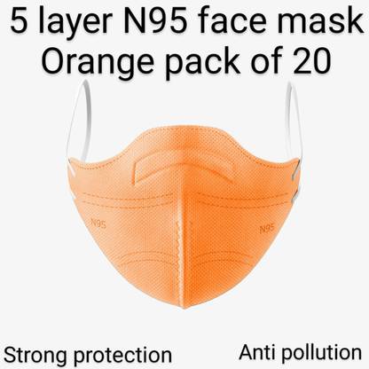 KGKR N95 Face Mask Anti Pollution Reusable & Washable Mask with 5 Layer Y-20 Reusable, Washable