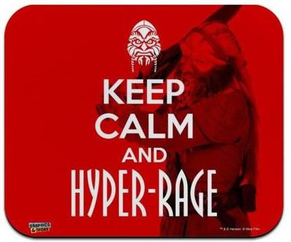 MIKKA Farscape Keep Calm Hyper-Rage D'argo Low Profile Thin Mouse Pad Mousepad Mousepad