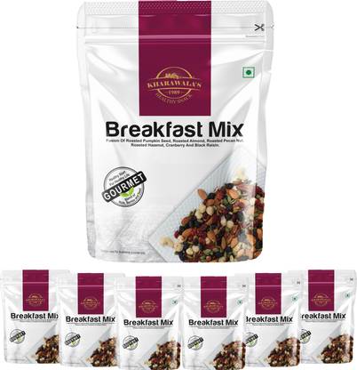 KHARAWALA'S Breakfast Mix Healthy Start for Healthy Life Pack of 7 (200gms each)